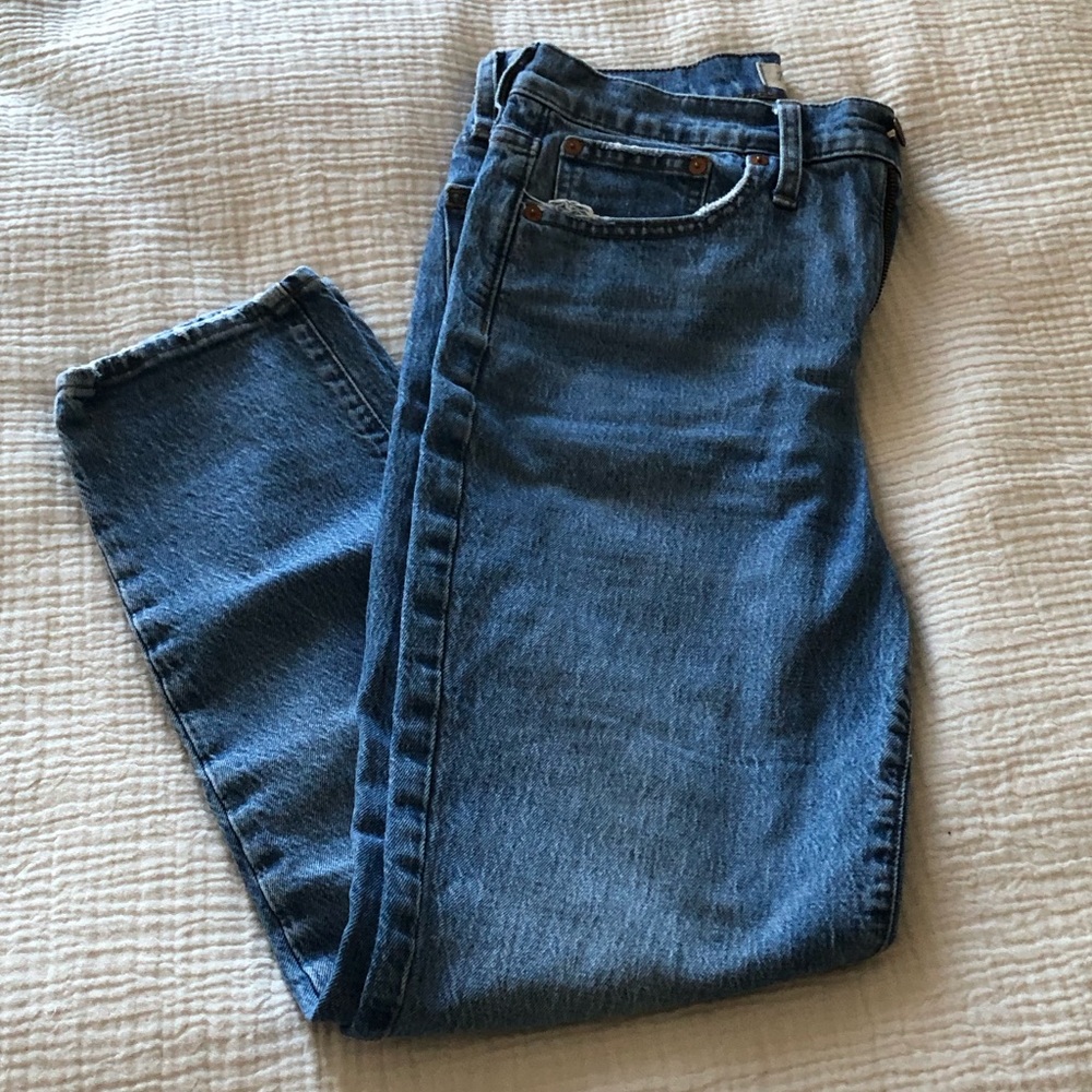 Madewell Classic Straight Jeans